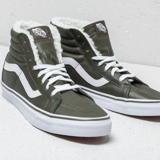 Vans Sk8 Hi Reissue Leather Fleece