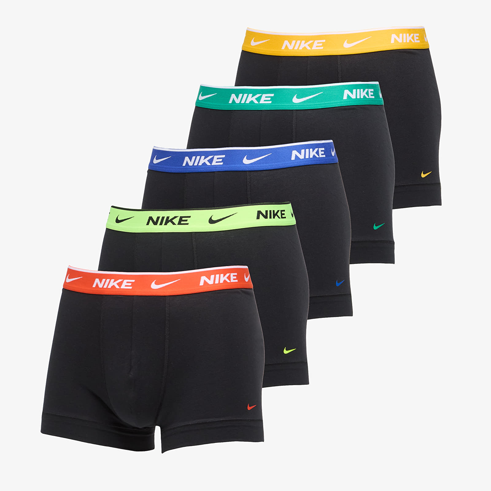 Boxer da uomo Nike Trunk 5-Pack Black