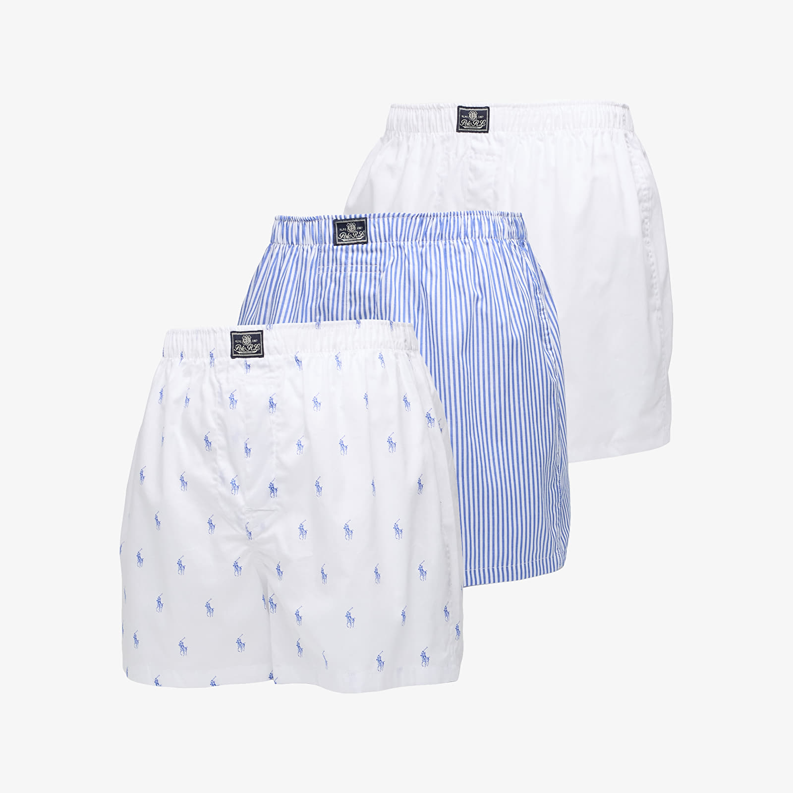 Pánské boxerky Ralph Lauren Open Boxer 3-Pack Multi