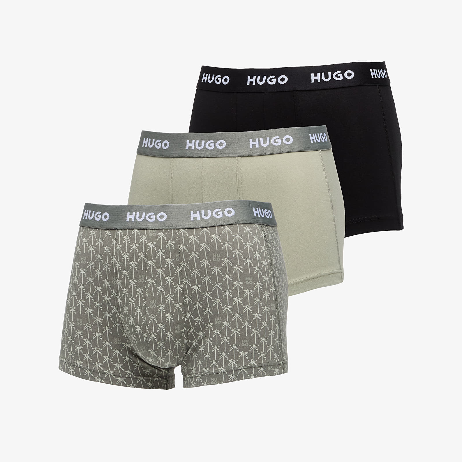 Боксерки Hugo Boss Trunk 3-Pack Design Black S