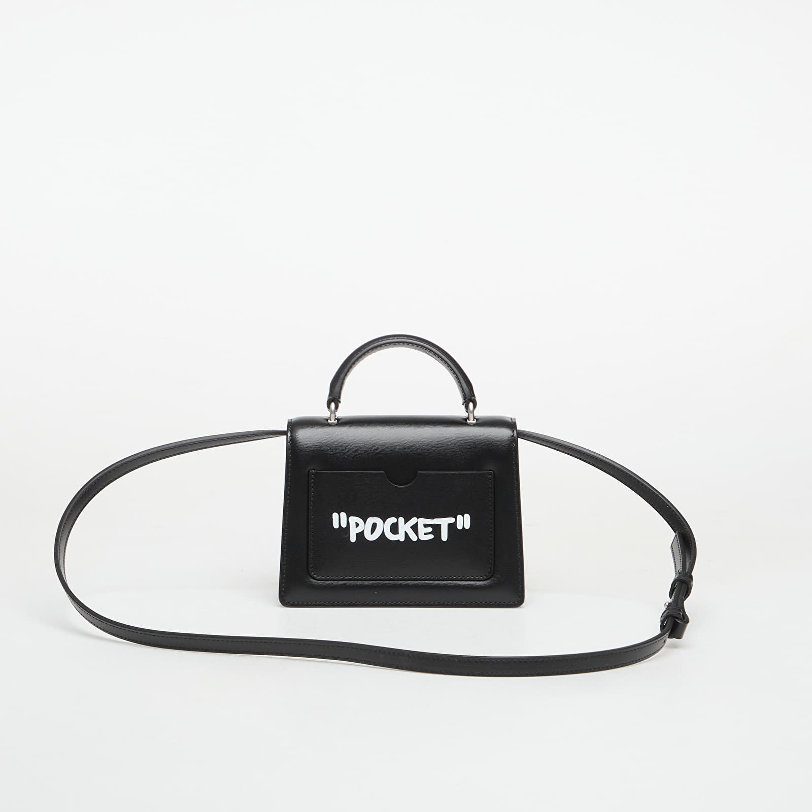 Handtaschen Off-White Jitney Baby Quote Black