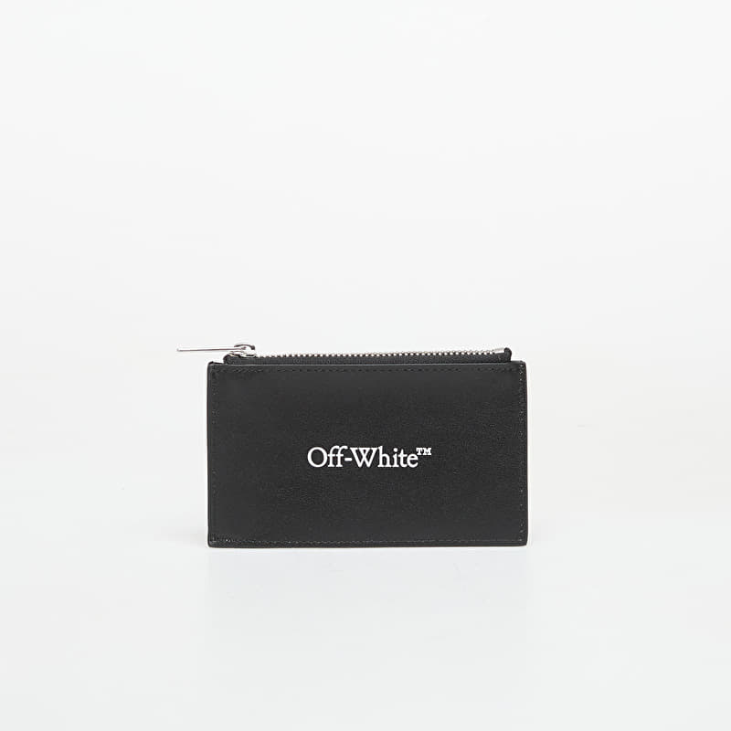 Off-White Bookish Zipped Card Case Black