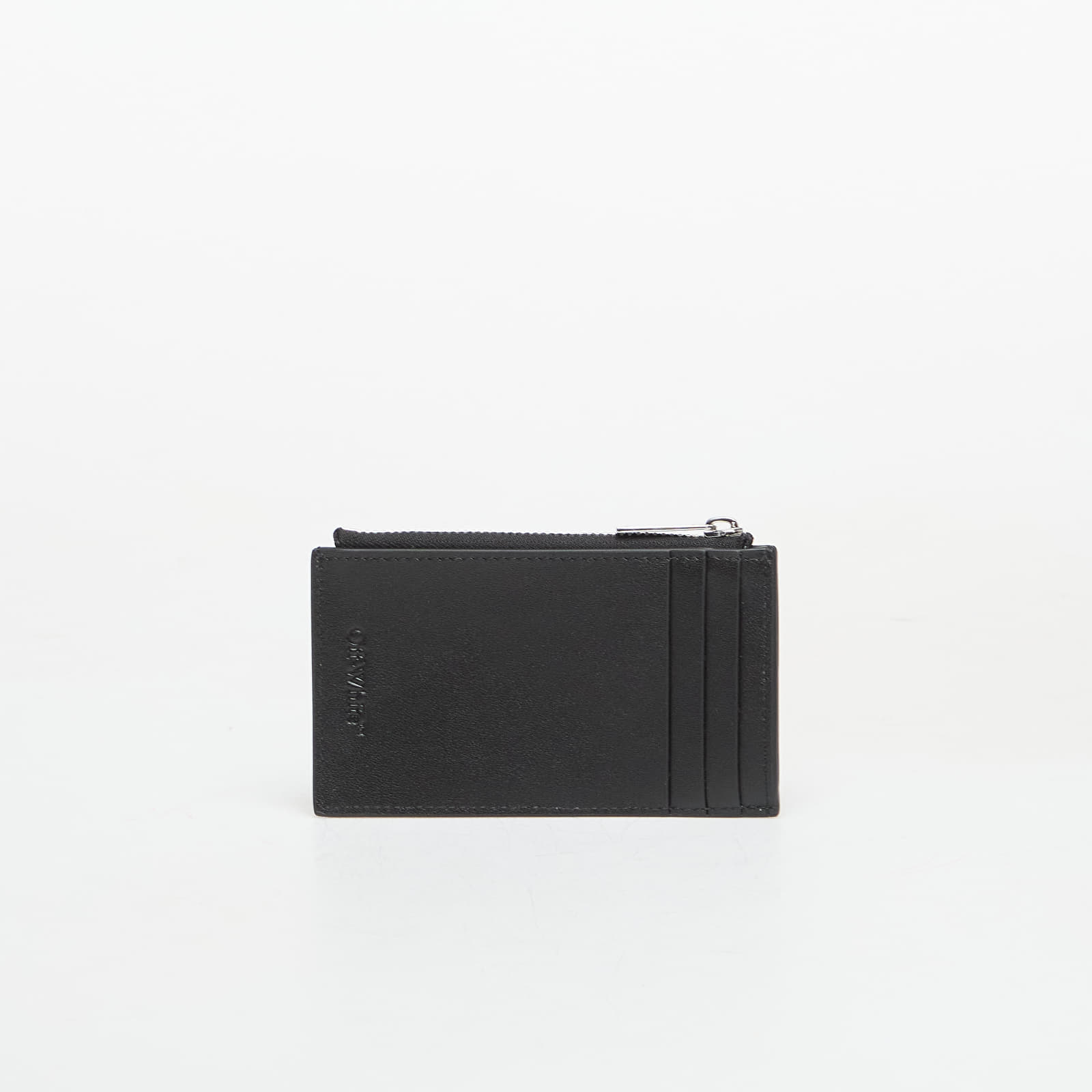Carteras Off-White Bookish Zipped Card Case Black