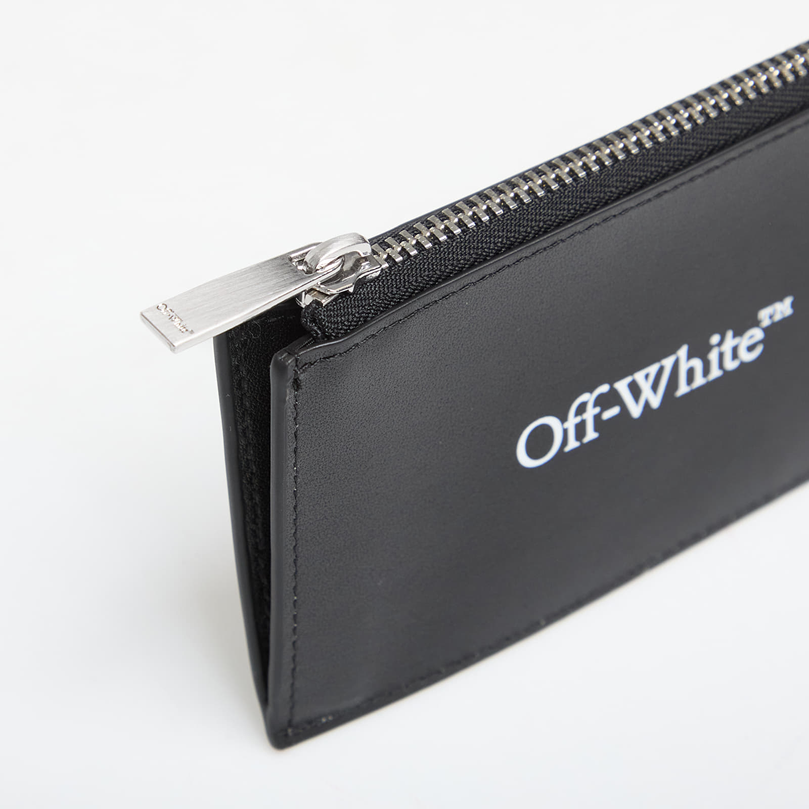 Carteras Off-White Bookish Zipped Card Case Black