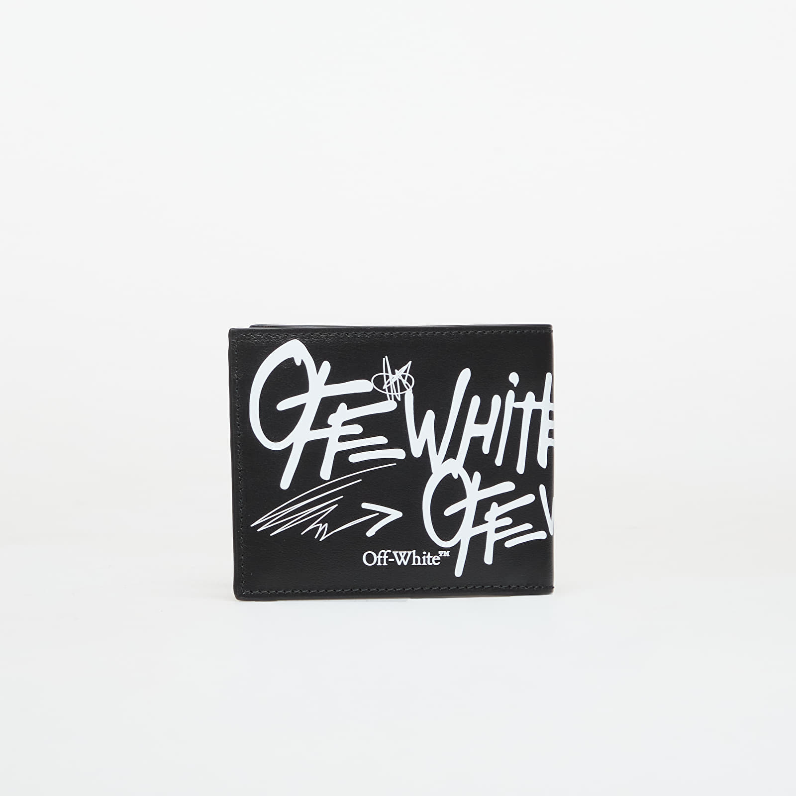 Carteras Off-White Logo Bifold Black