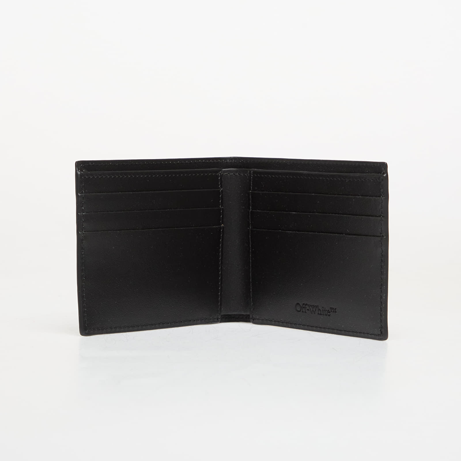 Carteras Off-White Logo Bifold Black