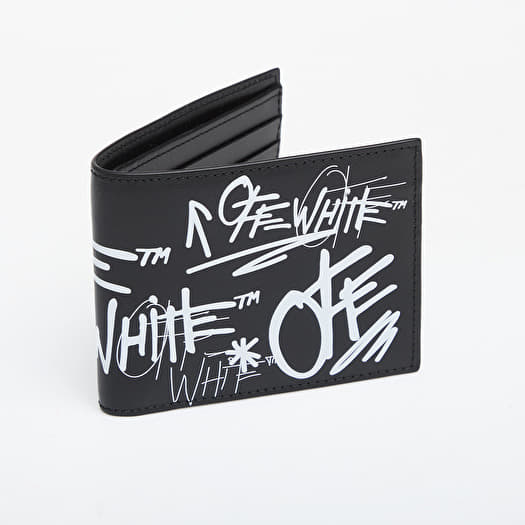 Wallets Off-White Logo Bifold Black (OMNC094S26LEA004) | Footshop