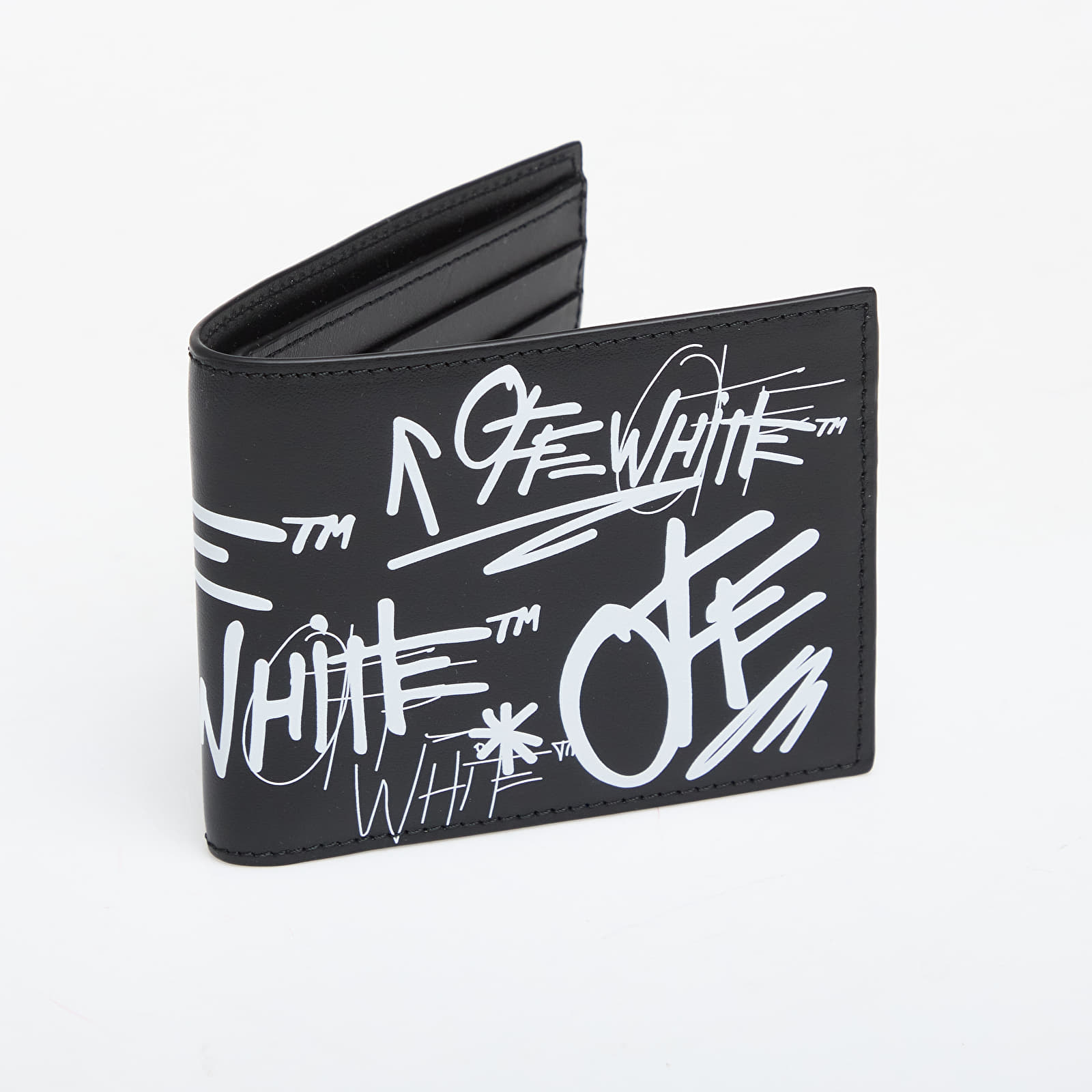 Carteras Off-White Logo Bifold Black