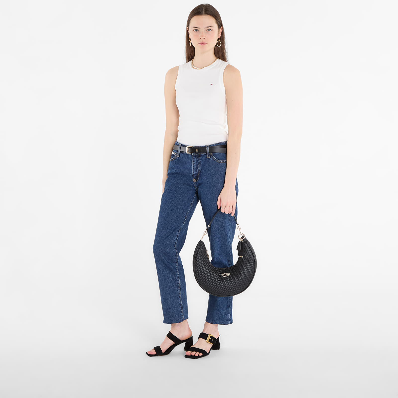 Tank Tops für Frauen Tommy Hilfiger Slim Cody C-Nk Tank Top White