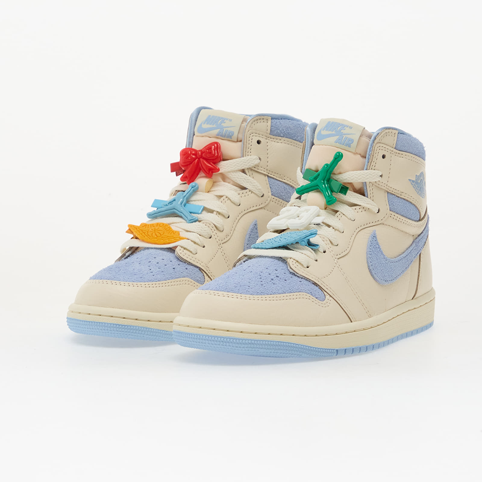 Sapatos de mulher Air Jordan 1 Retro High OG "Psychic Blue" W Pale Ivory/ Psychic Blue-Coconut Milk