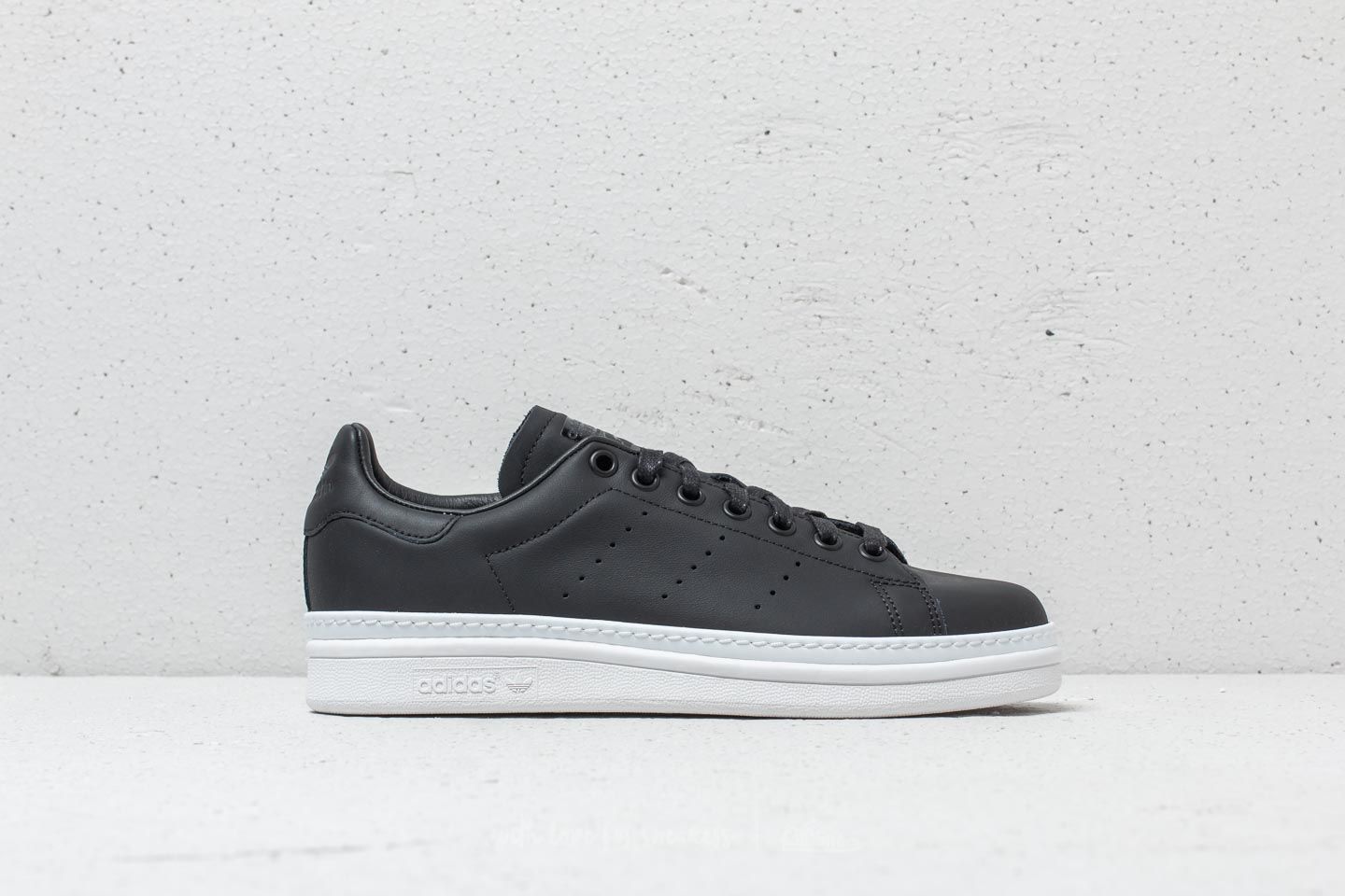 Încălțăminte și sneakerși pentru femei adidas Stan Smith New Bold W Core Black/ Core Black/ Ftw White