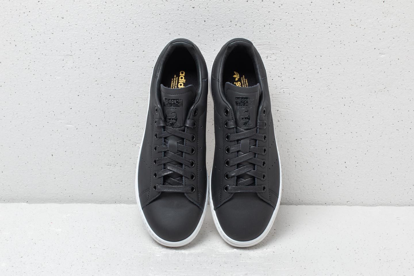 Încălțăminte și sneakerși pentru femei adidas Stan Smith New Bold W Core Black/ Core Black/ Ftw White