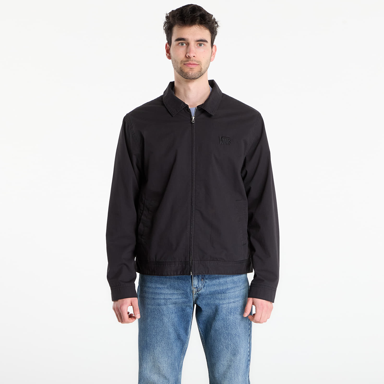 Giacche da uomo Vans Pomona Station Jacket Black