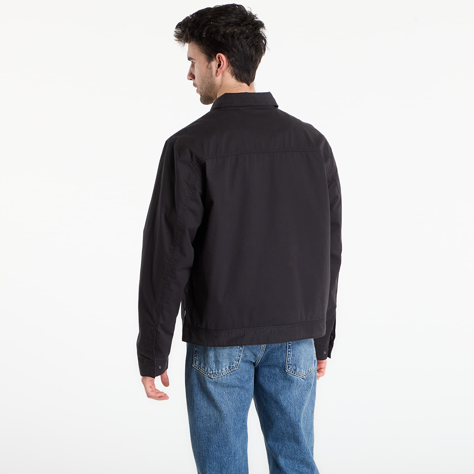 Giacche da uomo Vans Pomona Station Jacket Black