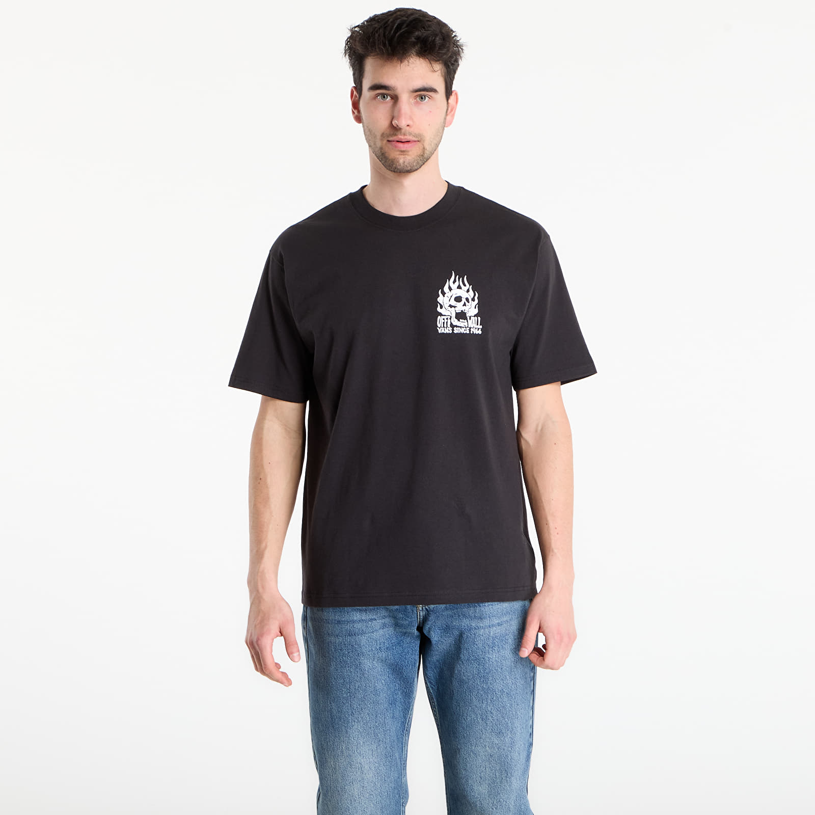 T-shirty męskie Vans Off The Wall Fever SS Tee Black