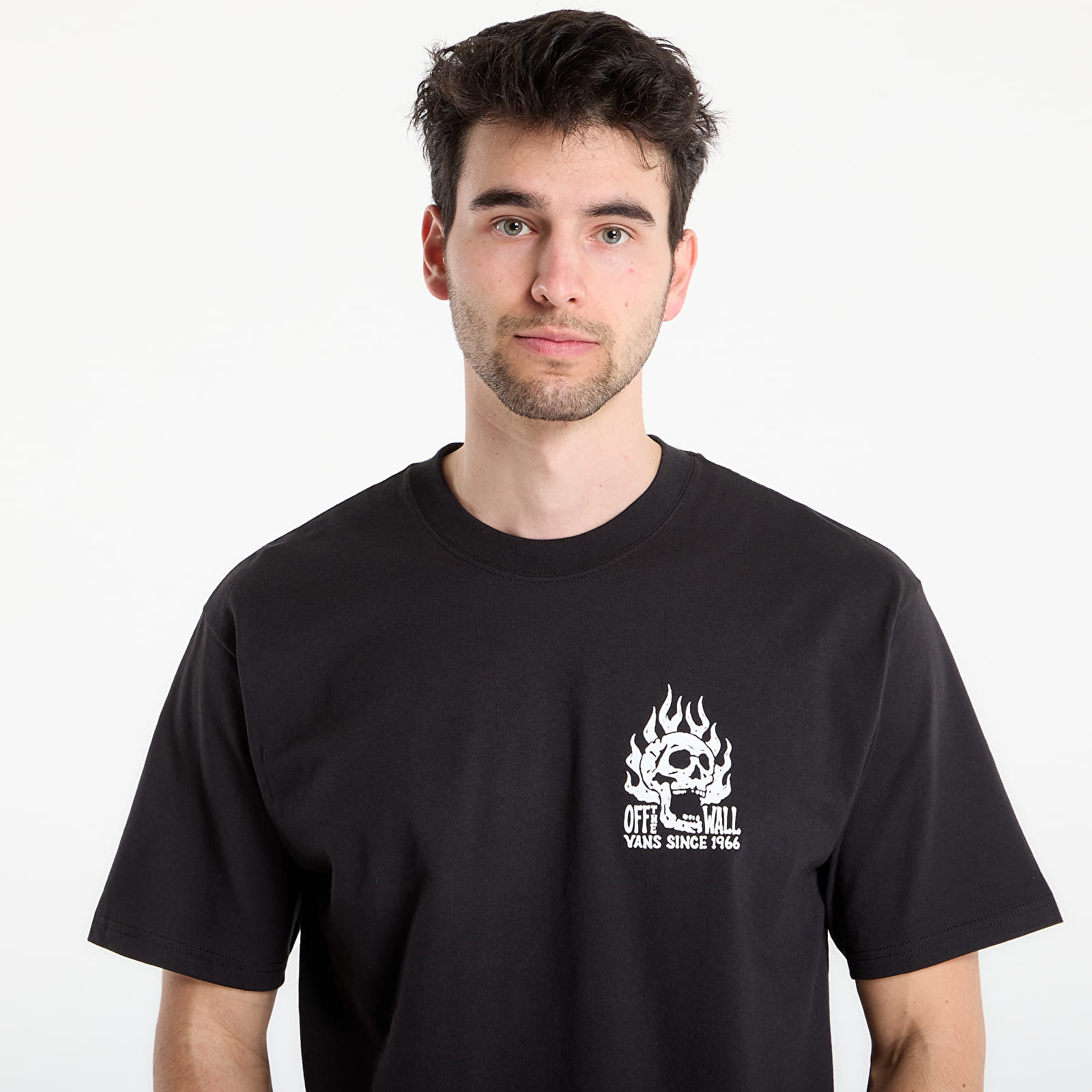 T-shirty męskie Vans Off The Wall Fever SS Tee Black