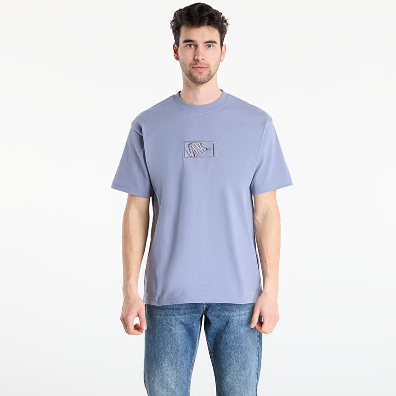 T-krekls Vans Blocked Box Loose SS Tee Glacial Slate
