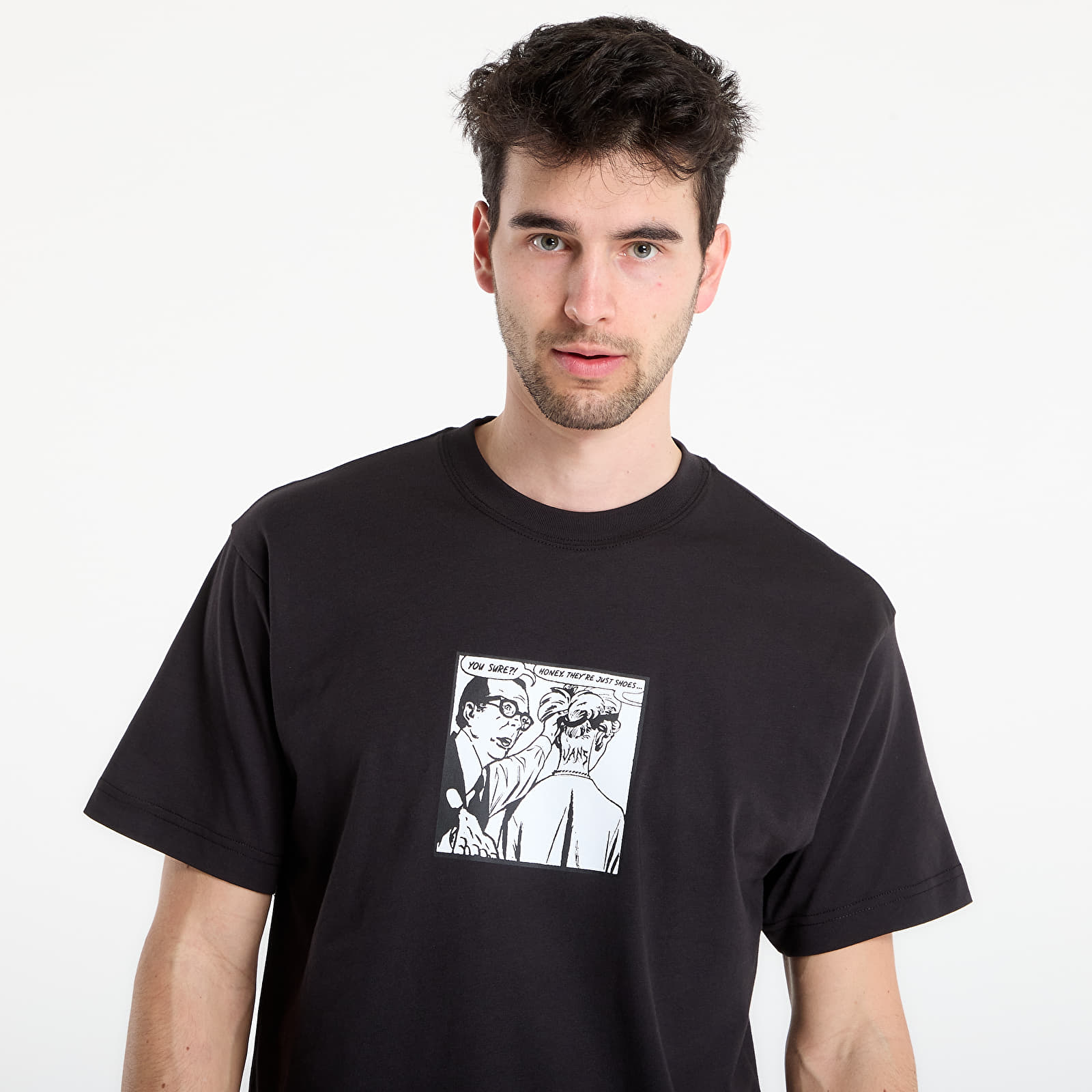 T-shirts för män Vans They Are Just Shoes Loose T-shirt Black