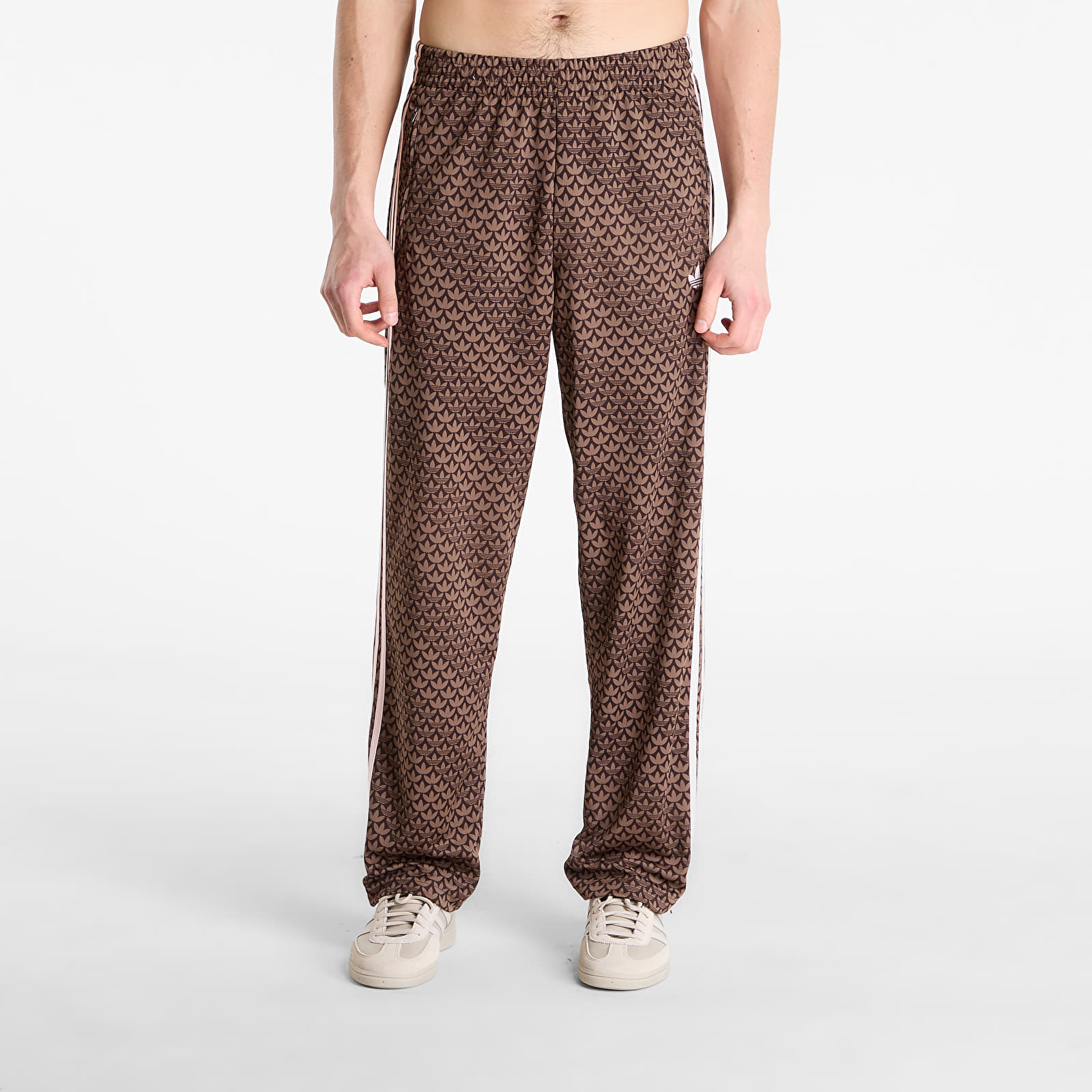 Jogginghosen für Männer adidas Firebird Track Pants Aurora Coffee / Earth Strata / Sandy Pink