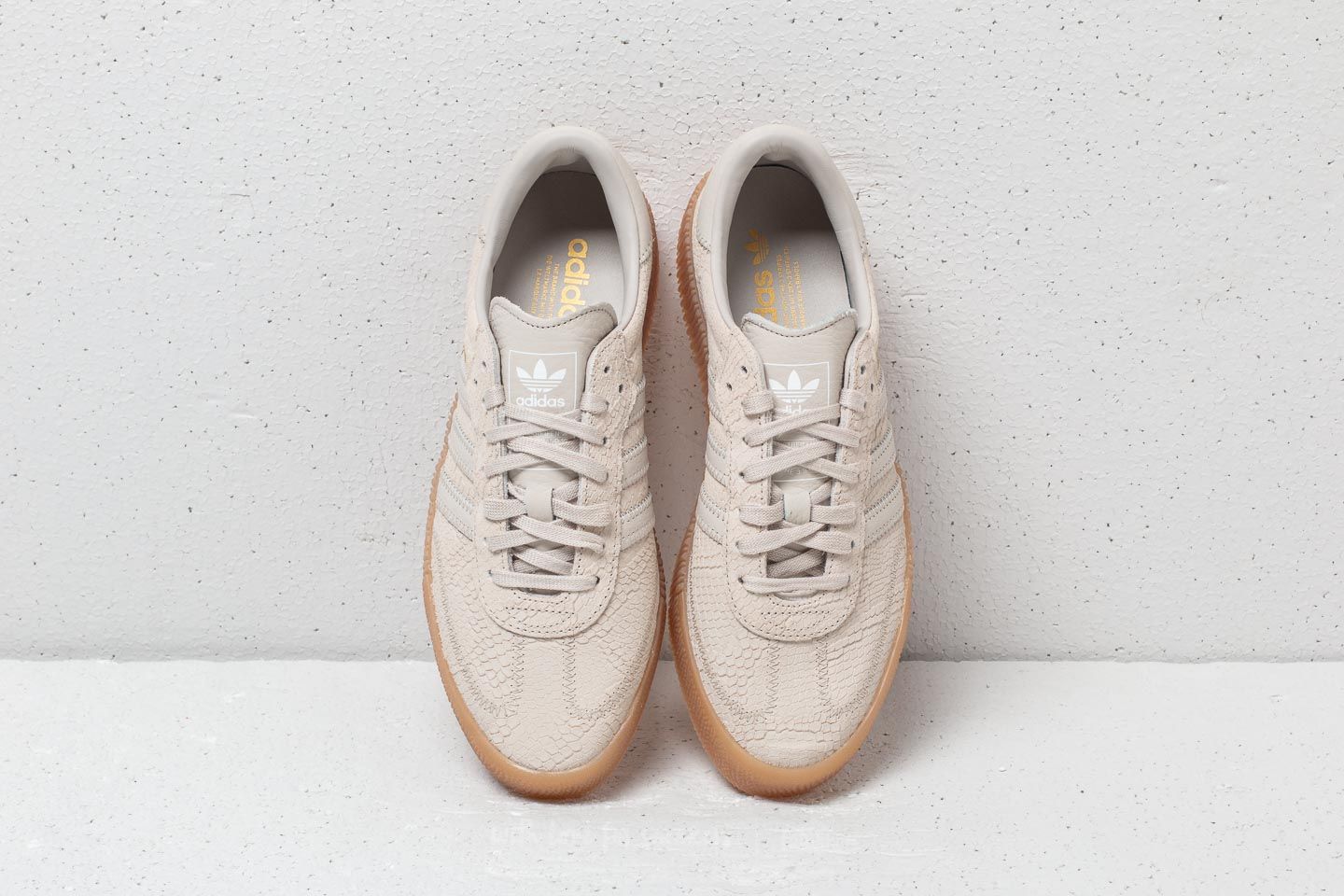 Women s shoes adidas Sambarose W Clear Brown Clear Brown Gum 3