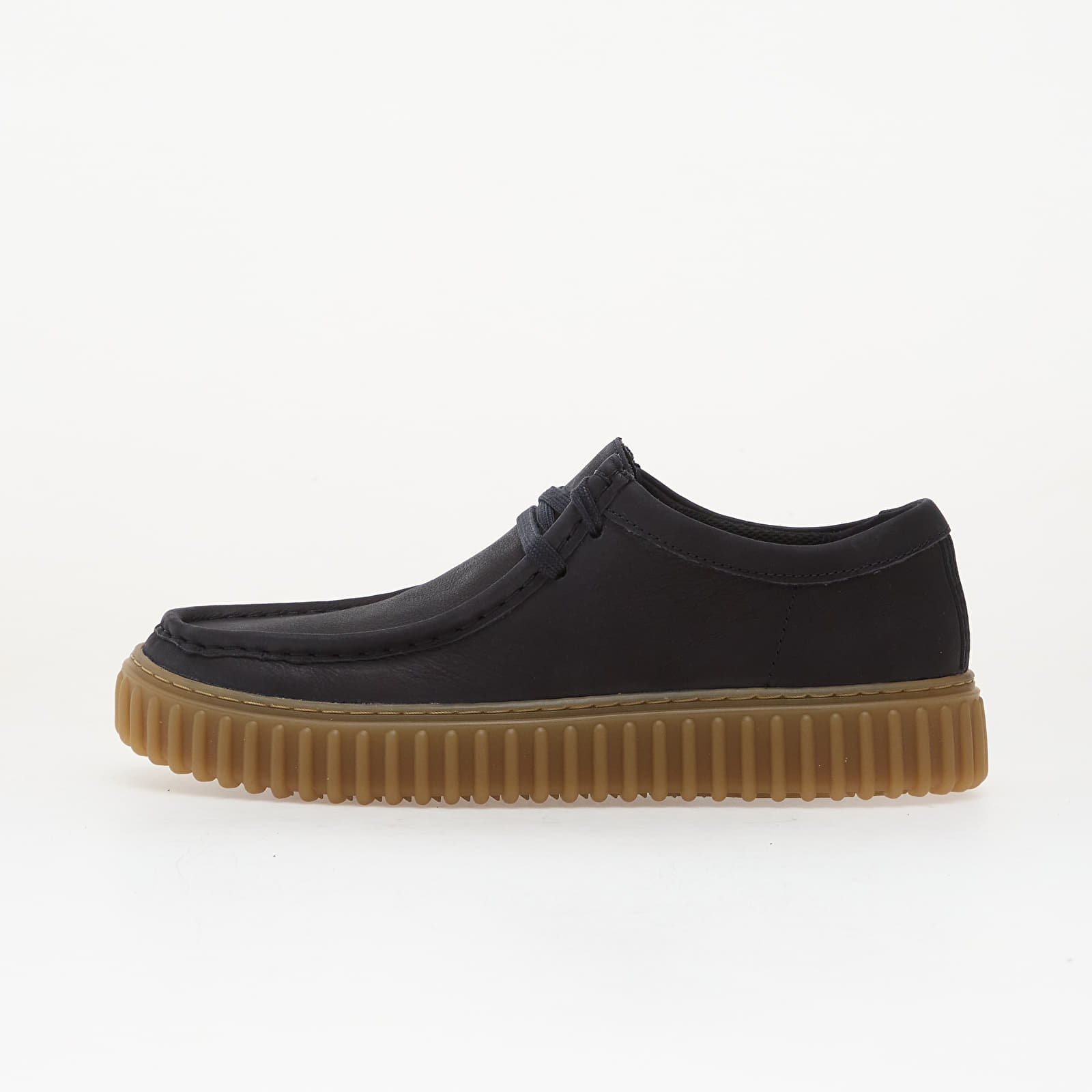 Pánské tenisky a boty Clarks Torhill Lo Navy Leather