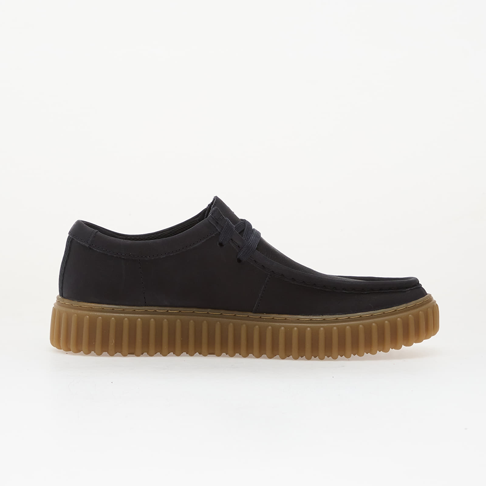 Pánské tenisky a boty Clarks Torhill Lo Navy Leather