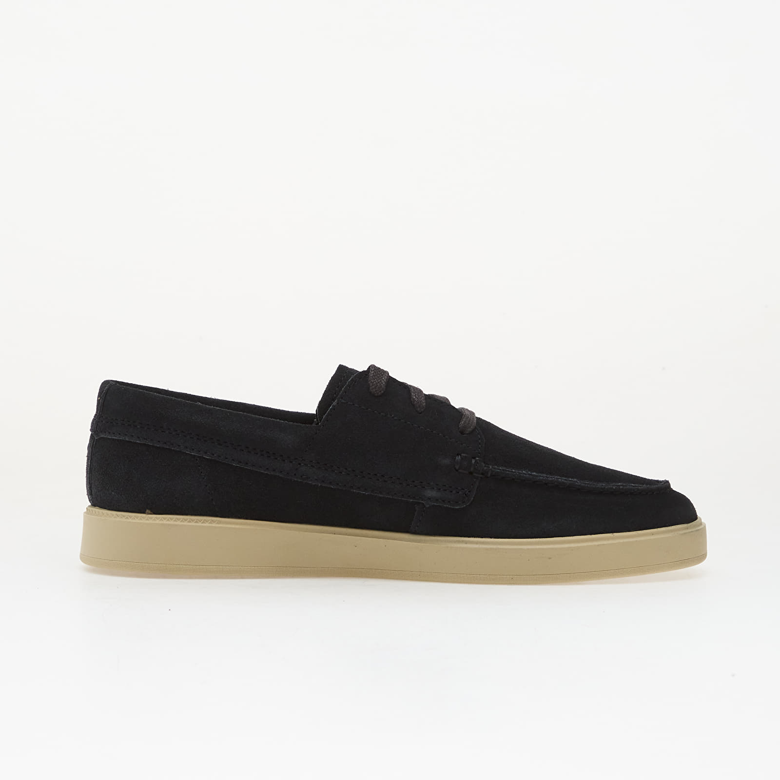 Herren Sneaker und Schuhe Clarks Lockford Boat Navy Suede