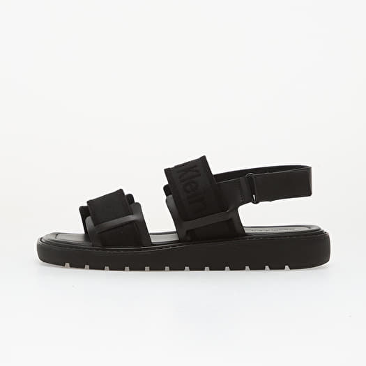Calvin Klein Sq Molded Sandal Webb Black