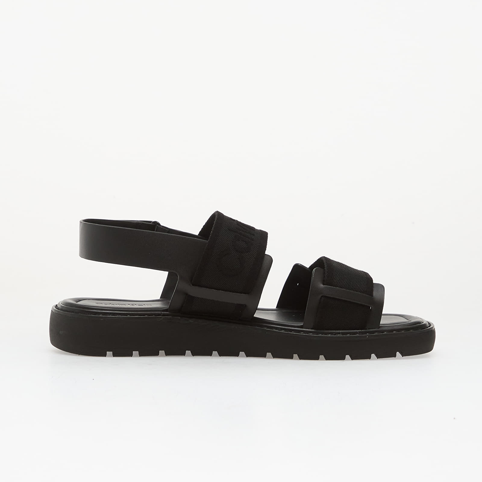 Buty damskie Calvin Klein Sq Molded Sandal Webb Black