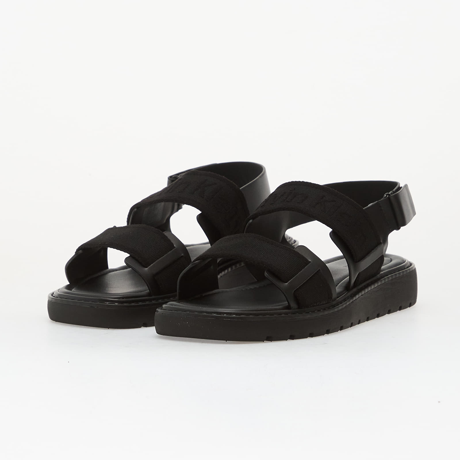 Buty damskie Calvin Klein Sq Molded Sandal Webb Black