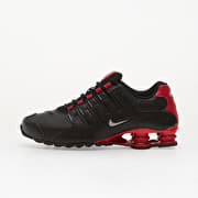 Nike Shox Nz Black/ Flt Silver-Gym Red