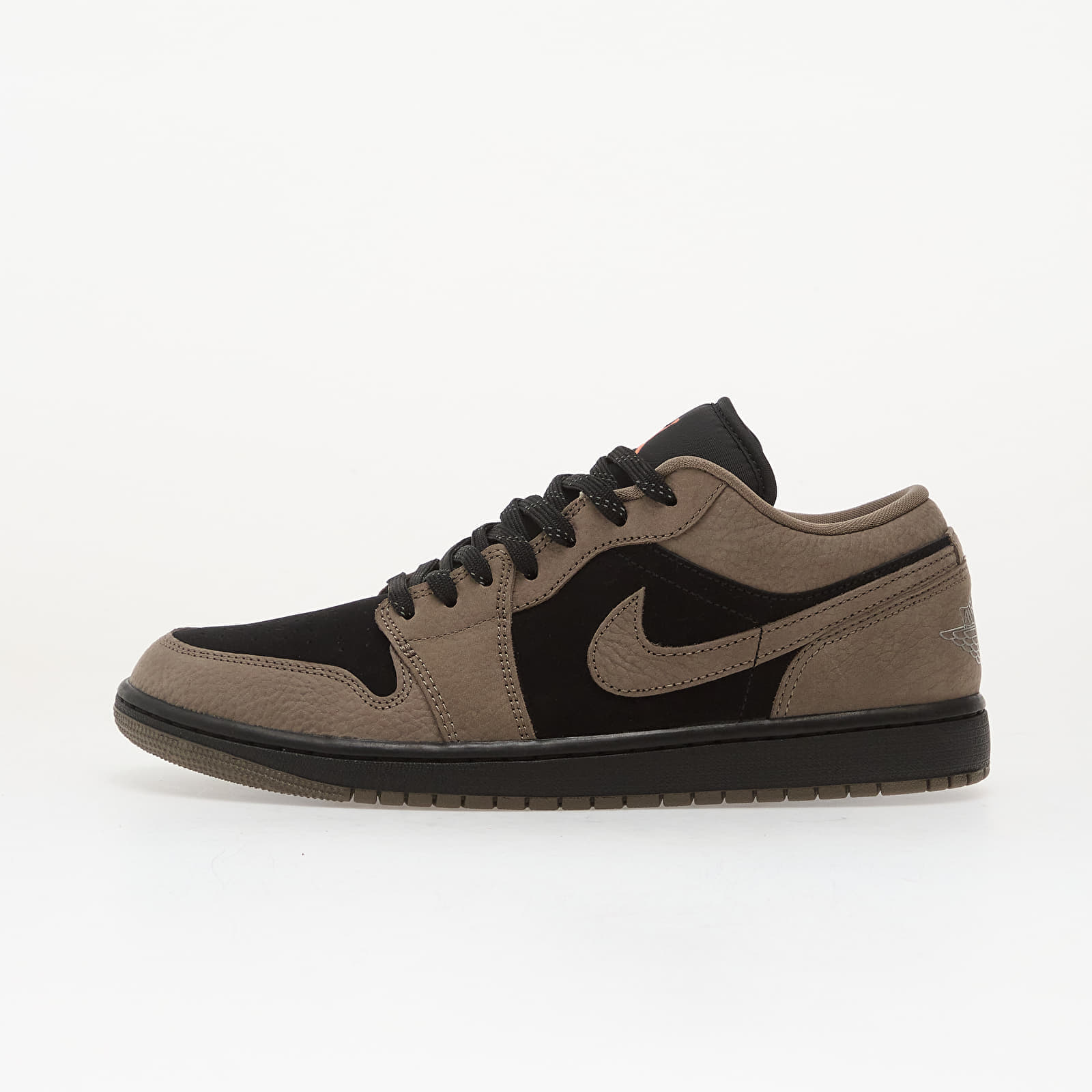 Сникърси Air Jordan 1 Low Se Black/ Olive Grey-Lt Wild Mango EUR 41