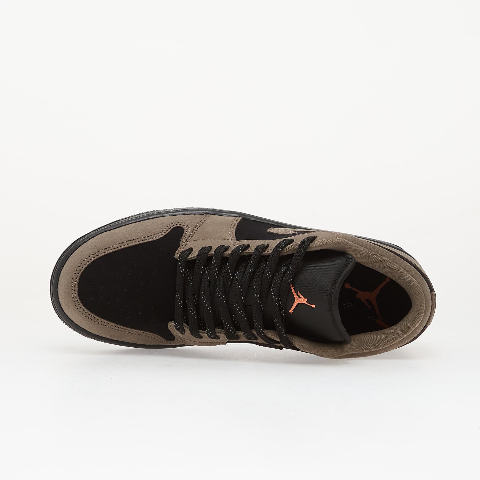 Zapatillas Hombre Air Jordan 1 Low Se Black/ Olive Grey-Lt Wild Mango