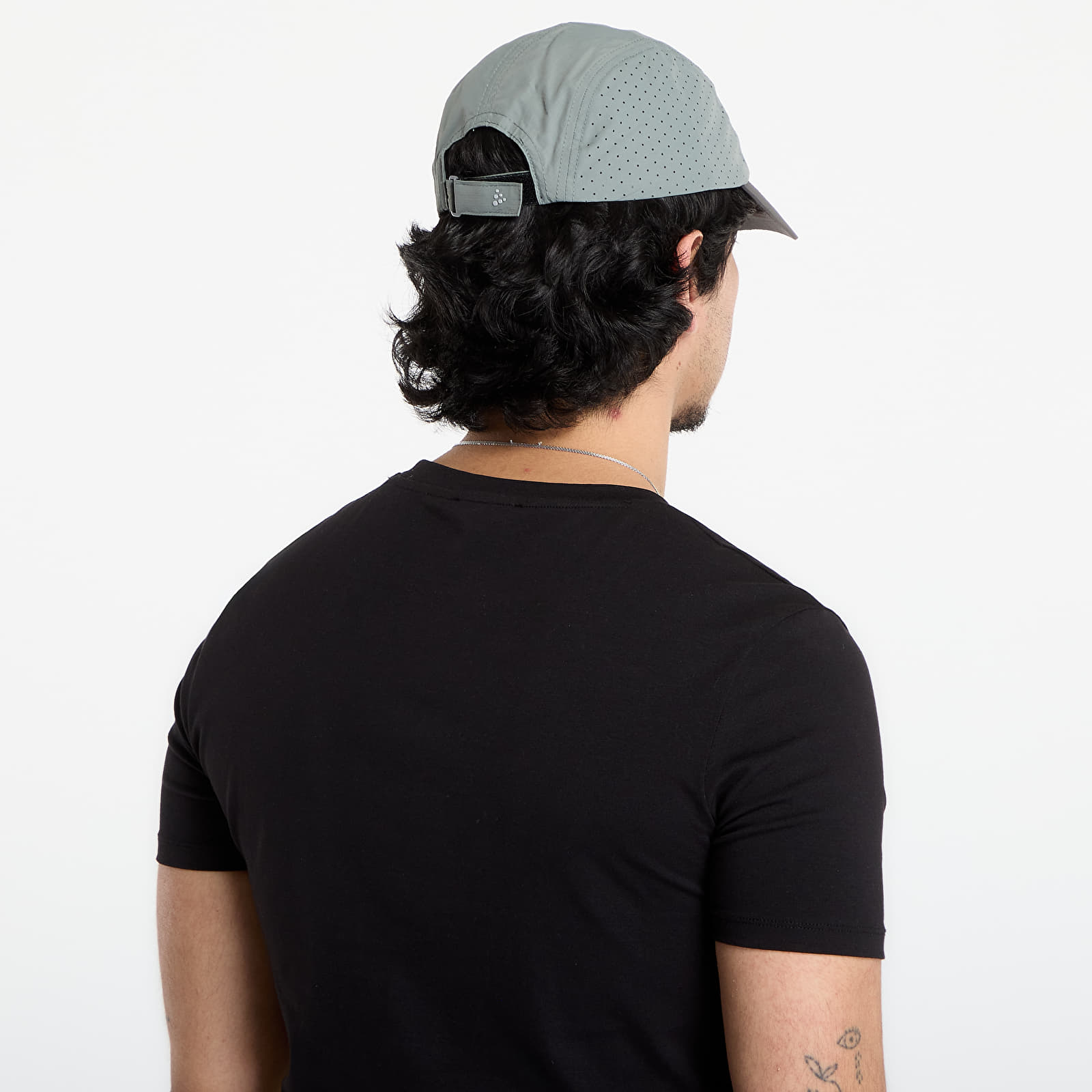 Kepsar för män Craft Hypervent Run Cap Norit/ Grey