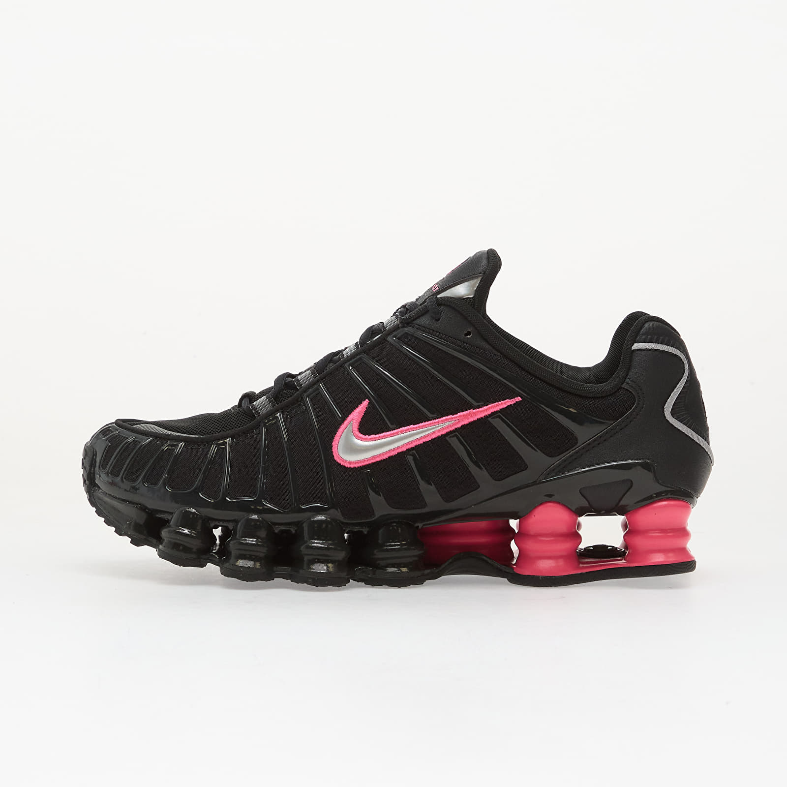 Damen Sneaker und Schuhe Nike W Shox Tl Off Noir/ Metallic Silver-Hyper Pink