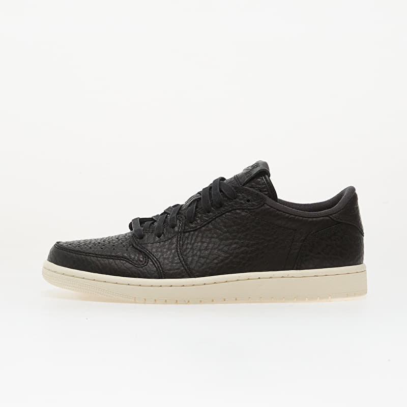 Air Jordan 1 Retro Low Black/ Black-Sail