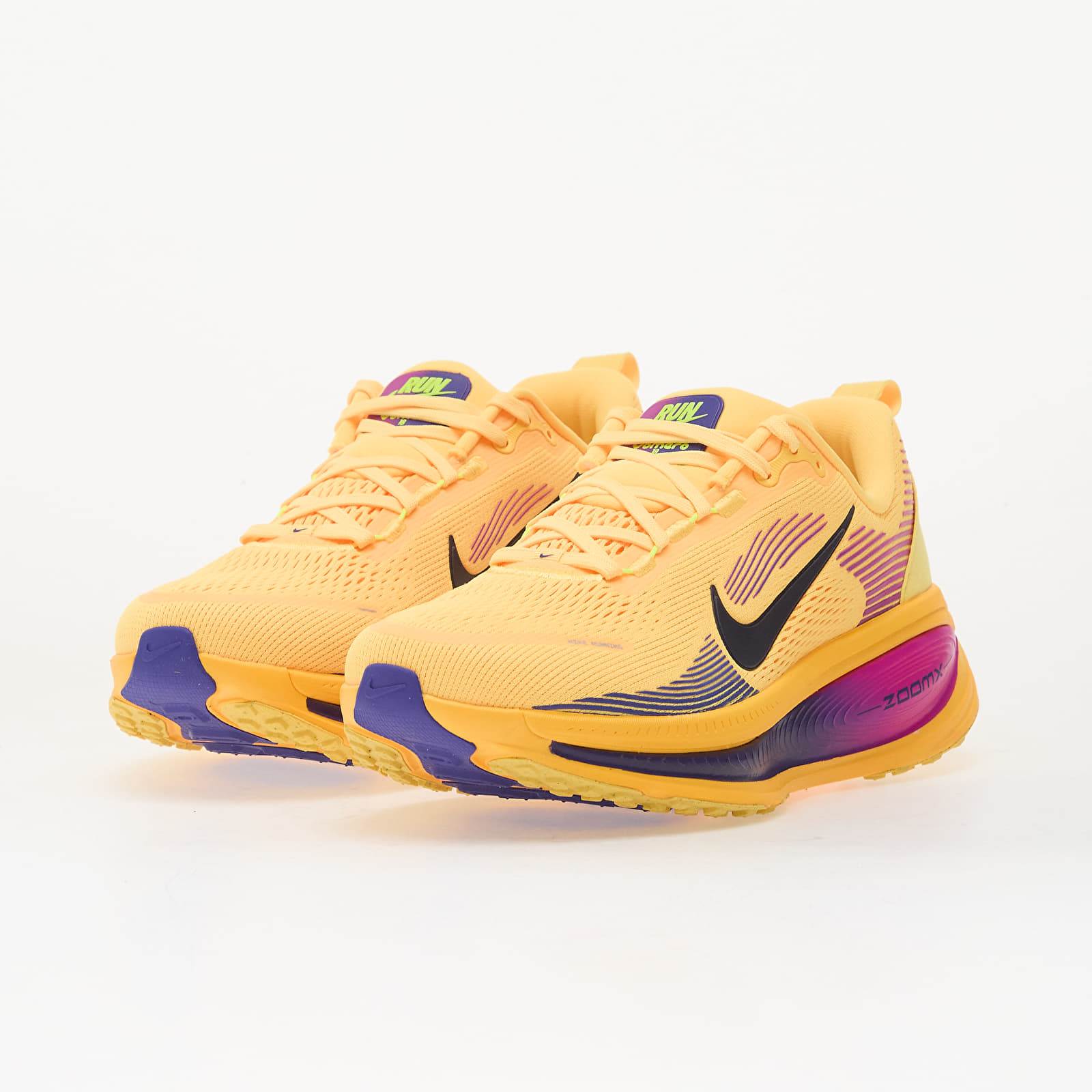 Skor för män Nike Vomero 18 Citron Pulse/ Blue Void-Laser Orange