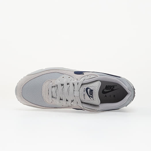 Nike Air Max 90 Wolf Grey/ Midnight Navy-Wolf Grey | Footshop