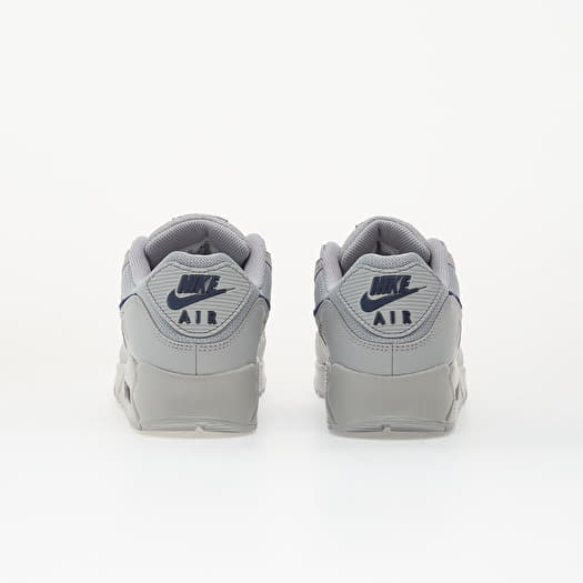 Nike Air Max 90 Wolf Grey/ Midnight Navy-Wolf Grey | Footshop