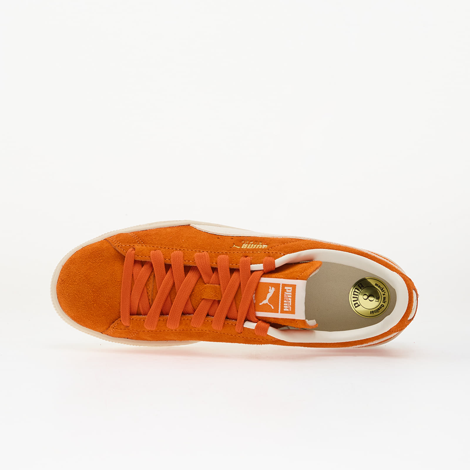 Pánské tenisky a boty Puma Suede Charles F. Stead IV Orange Glo-Puma White
