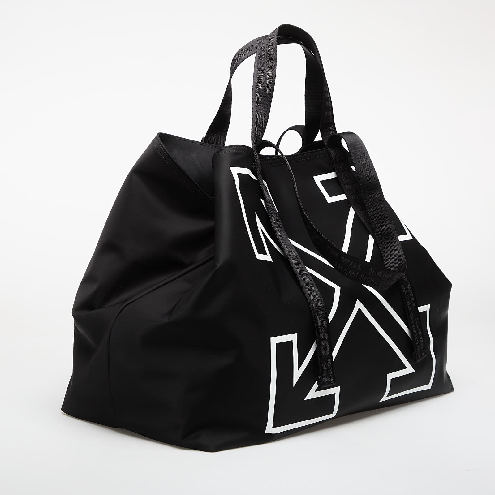 Ristilaukut Off-White Heritage Day Off Tote L Black