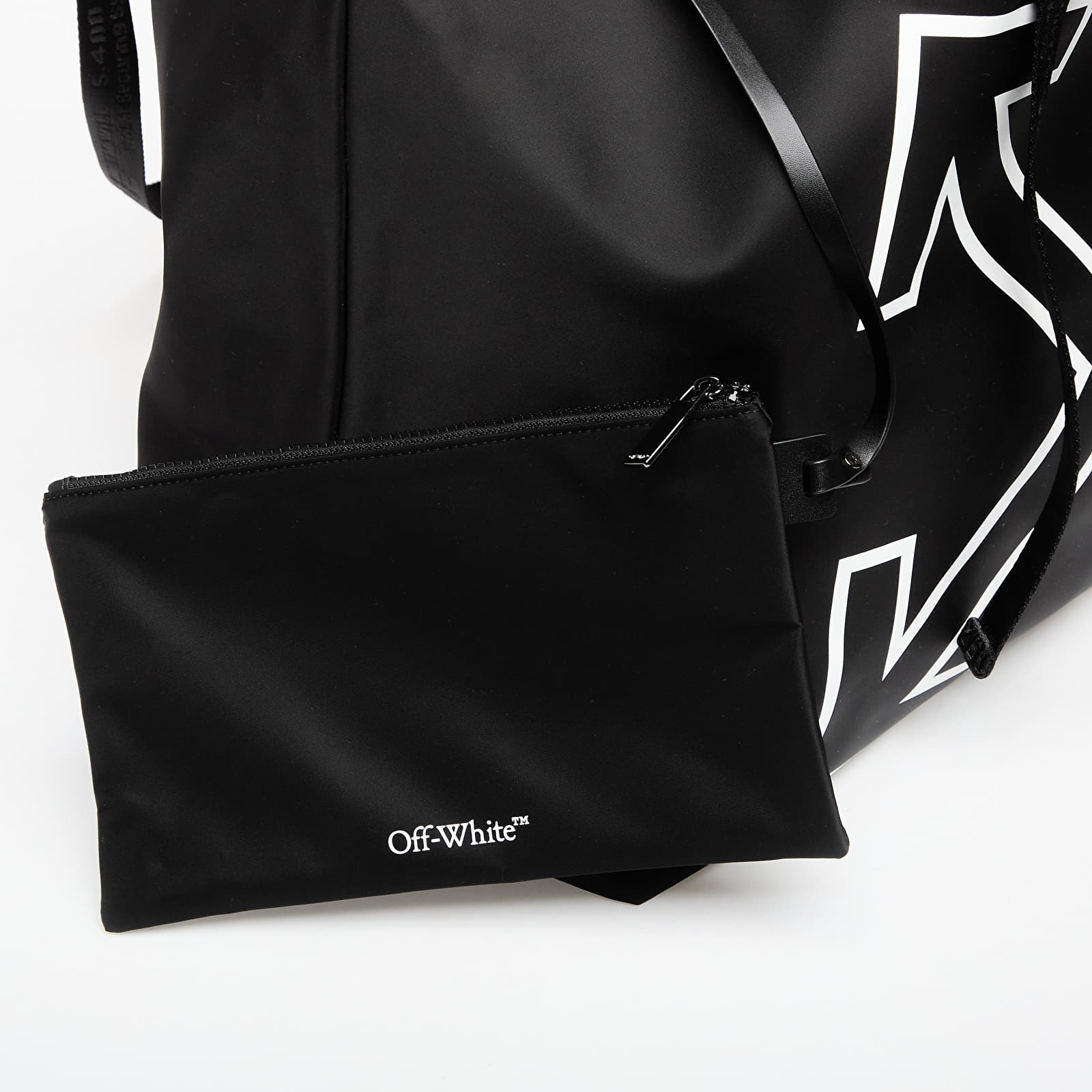 Ristilaukut Off-White Heritage Day Off Tote L Black