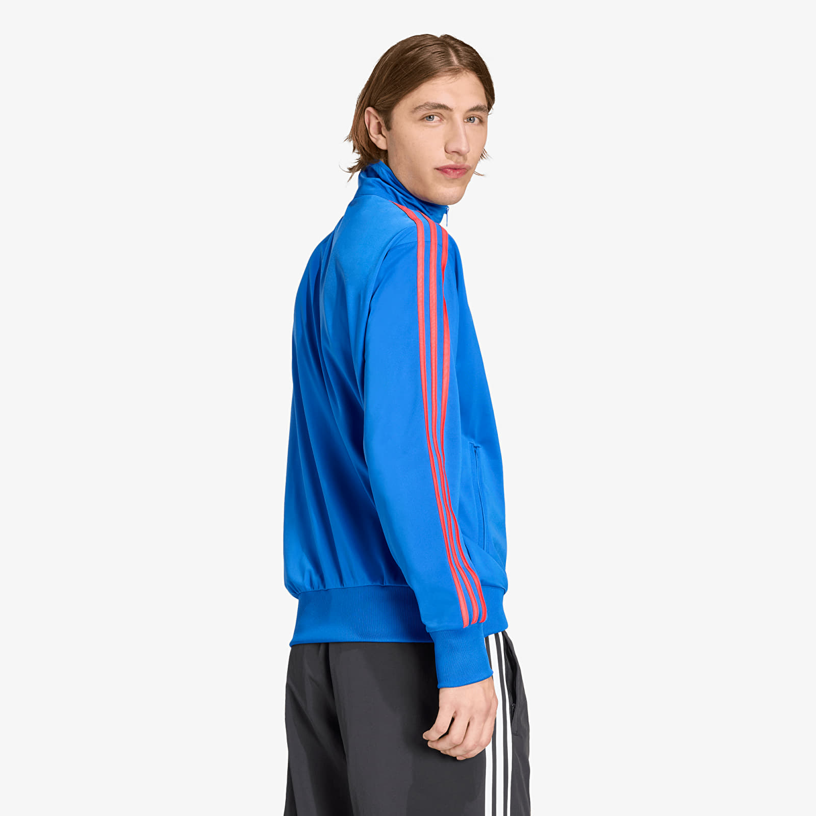Mikiny adidas Firebird Track Top Blue