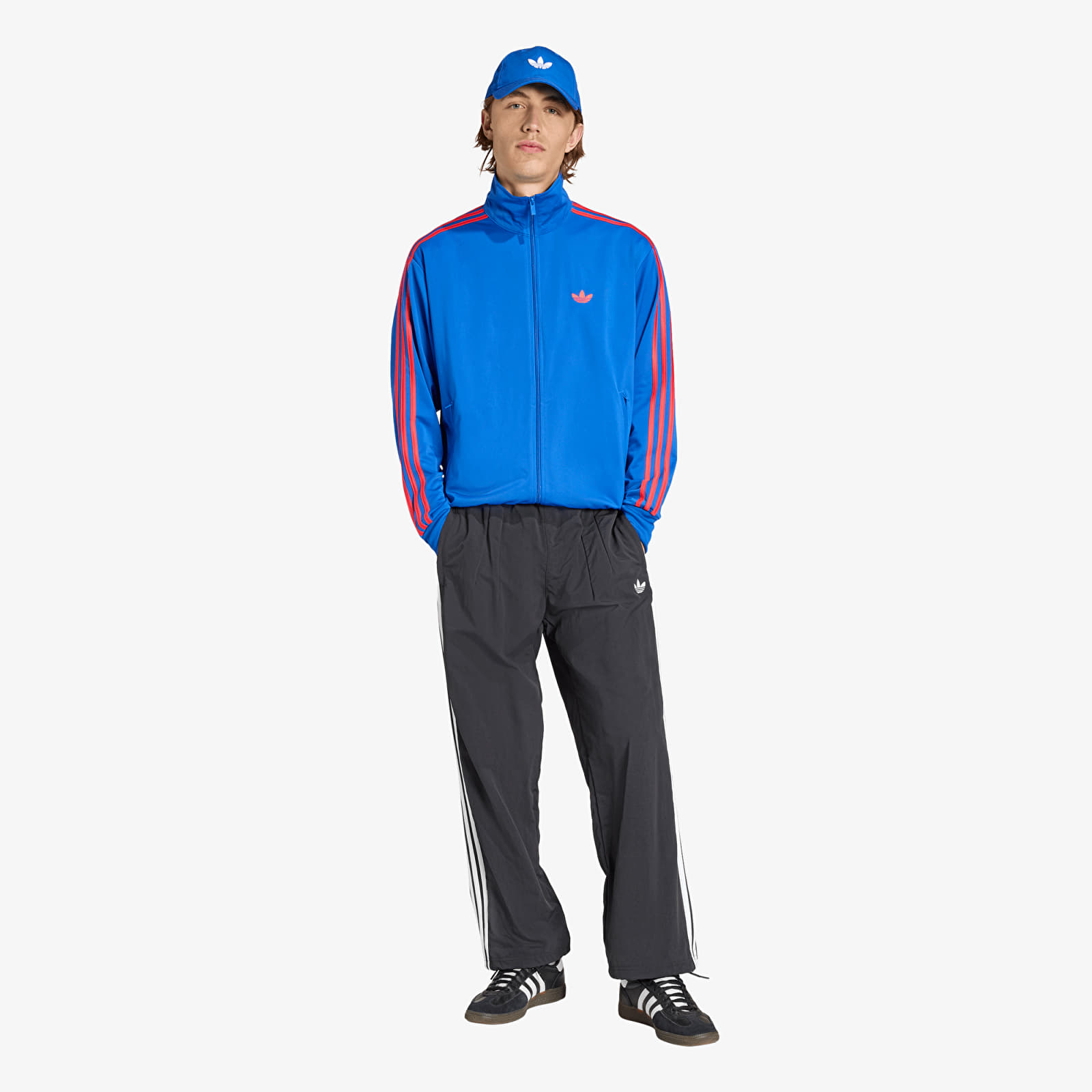 Mikiny adidas Firebird Track Top Blue