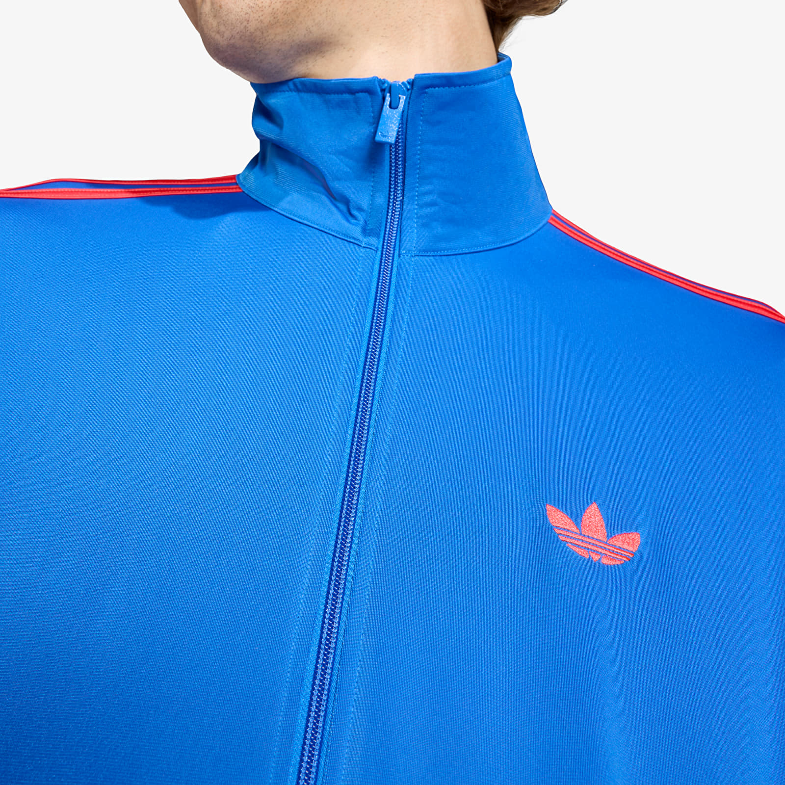 Mikiny adidas Firebird Track Top Blue