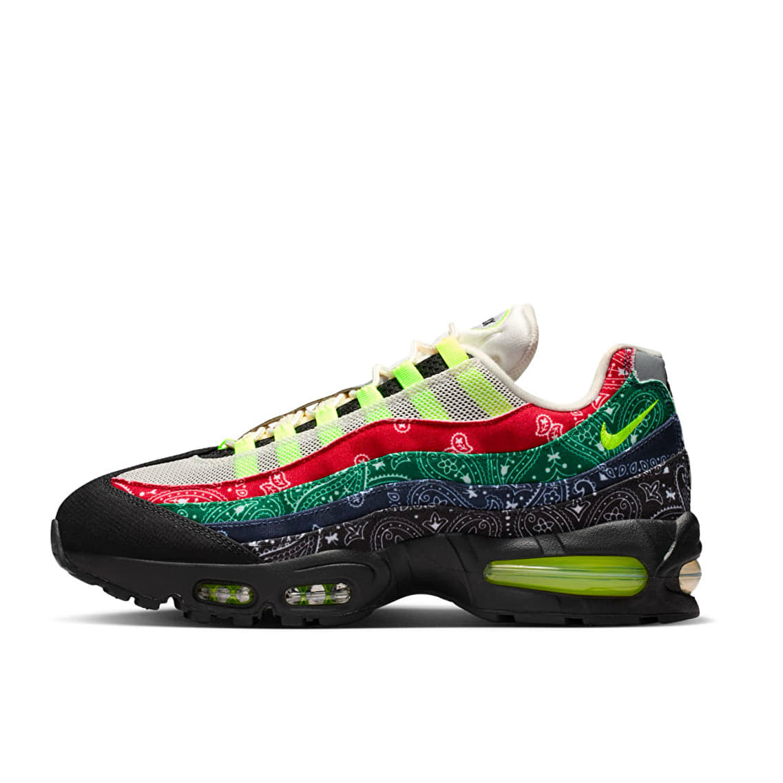 Sneakers Nike Air Max 95 Sp Sail/ Volt-University Red-Sport Green EUR 45