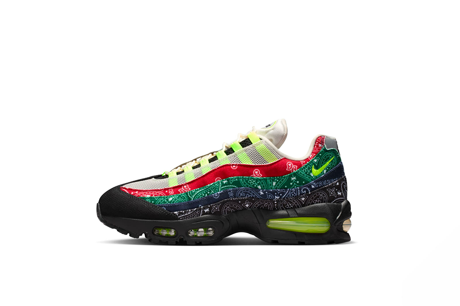 Zapatillas Hombre Nike Air Max 95 Sp Sail/ Volt-University Red-Sport Green