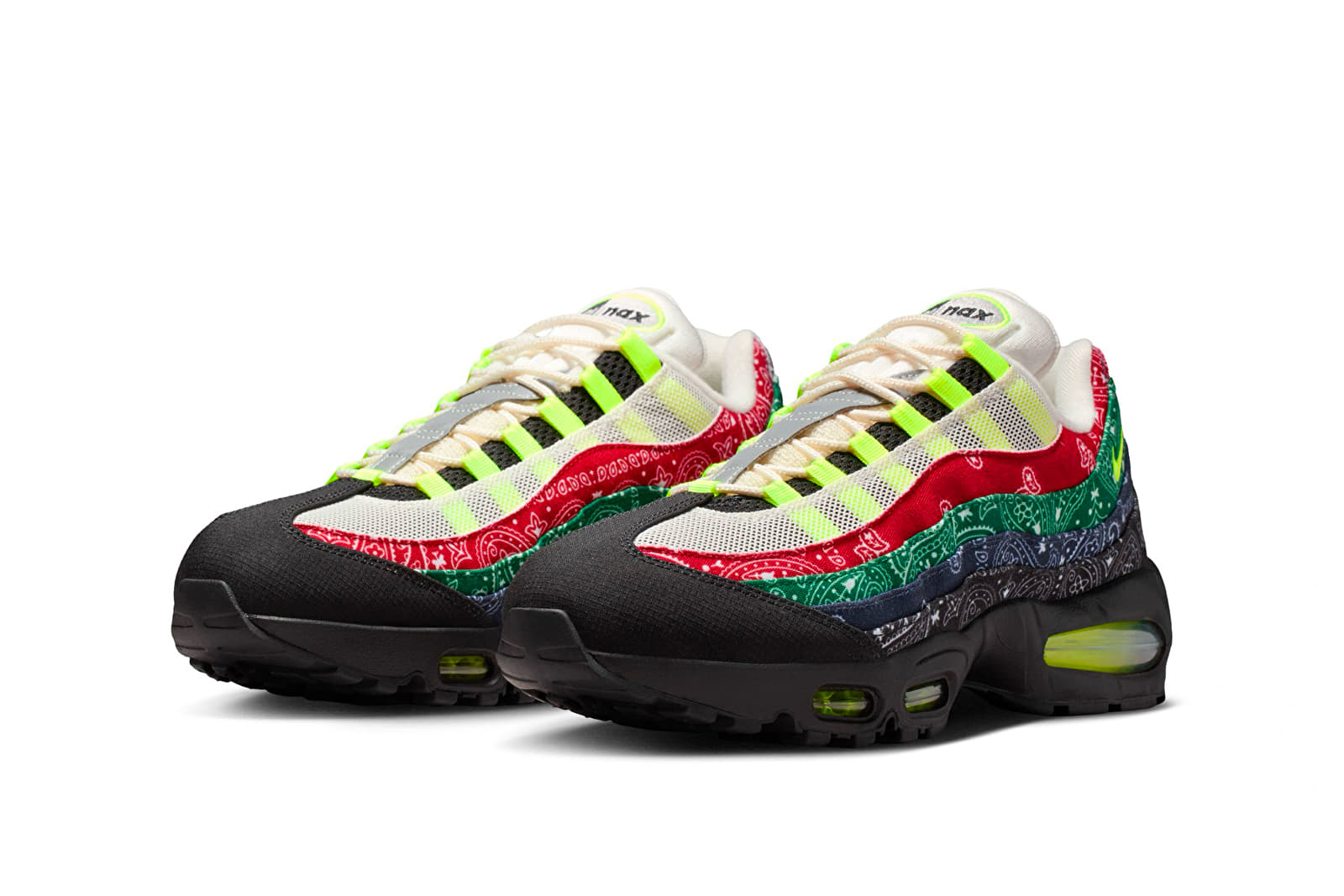 Zapatillas Hombre Nike Air Max 95 Sp Sail/ Volt-University Red-Sport Green