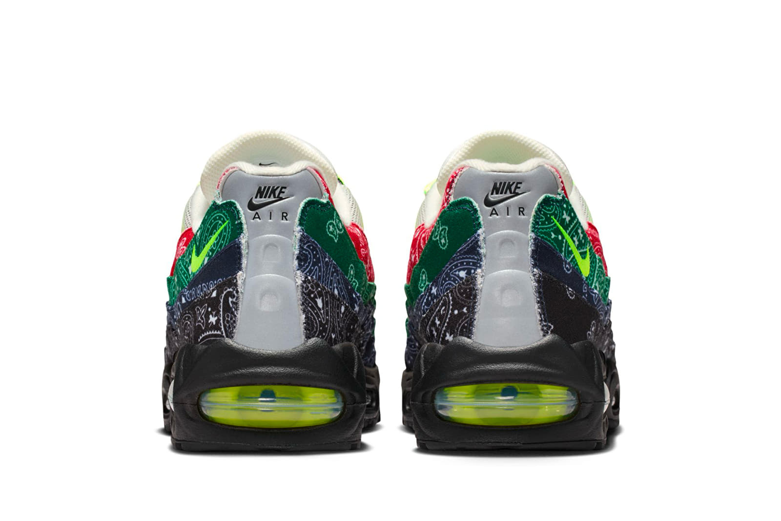 Zapatillas Hombre Nike Air Max 95 Sp Sail/ Volt-University Red-Sport Green