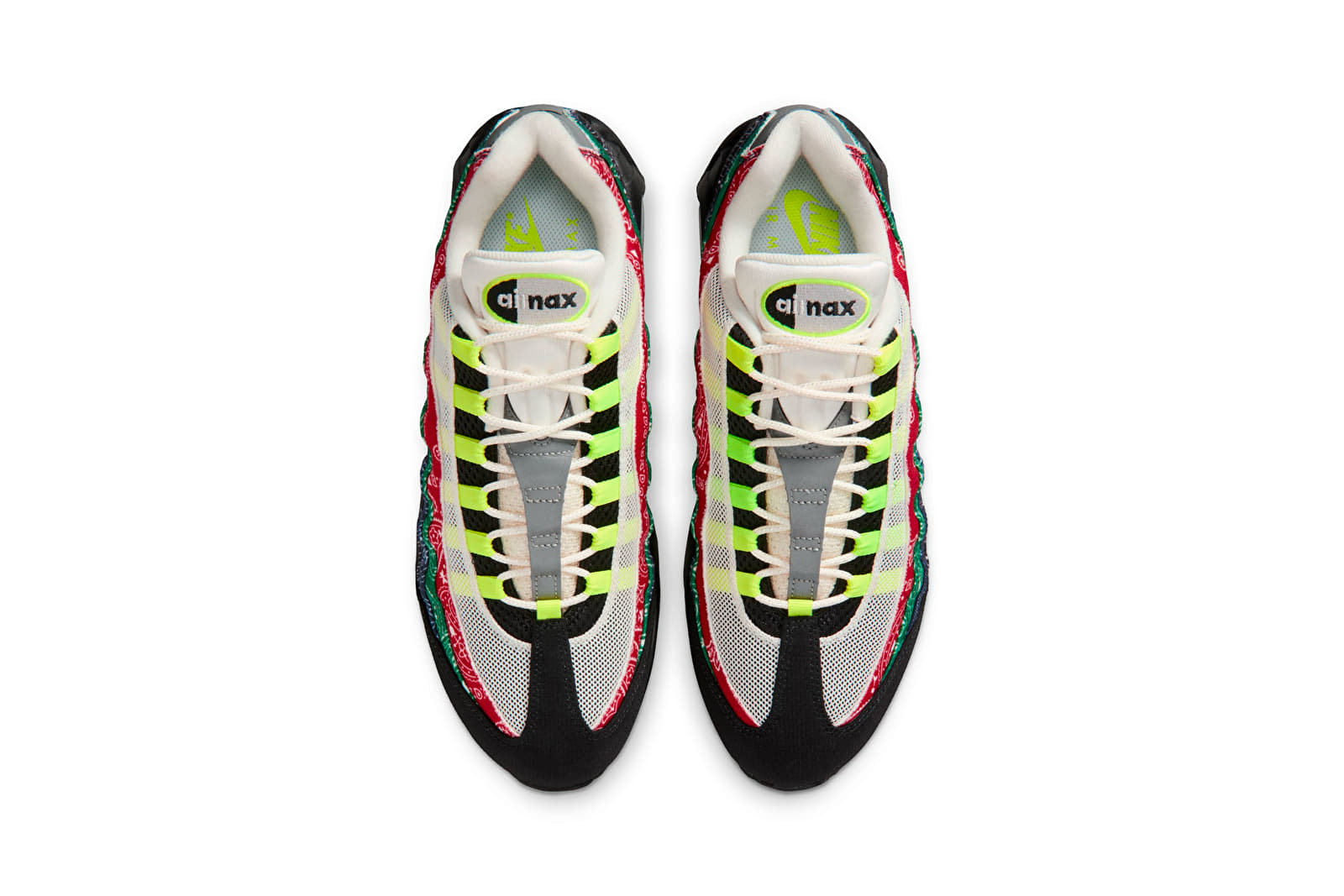 Zapatillas Hombre Nike Air Max 95 Sp Sail/ Volt-University Red-Sport Green